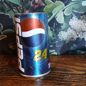 Jeff Gordon Pepsi Collectible Can w/ Hidden Die‑Cast Car • #24 NASCAR Prom